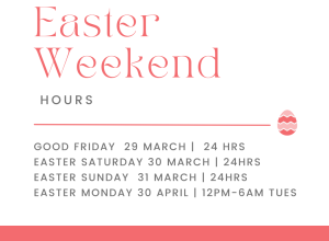 Radio Doctor Easter Weekend hours